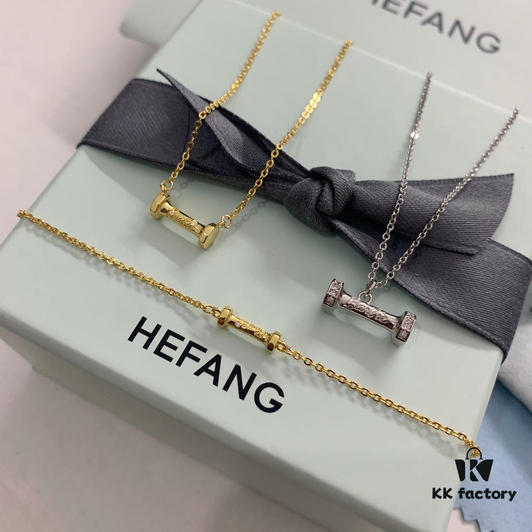 6930033112f62673a6faad01 New Arrival ❤️ HEFANG Jewelry Barbie ✨ New Collection Mini Dumbbell Series - In Stock Dumbbell Necklace, K-Gold Dumbbell Bracelet, K-Gold Dumbbell Necklace