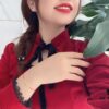 New Arrival ❤️ HEFANG Jewelry Cute Little Tiger Love Red String Bracelet ✨ Wearing Effect Image