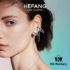 6930034312f62673a6faad39 HeFang Bestseller Barbie 'Sweetheart' Stud Earrings, Cute Ice-Sugar Style Luxury Earrings