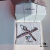 6930034812f62673a6faad43 HeFang Jewelry Official New Arrival Barbie 'Ice Blue Sweetheart' Necklace, Heart-shaped Mini Ice Crystal Elegant Collar Chain