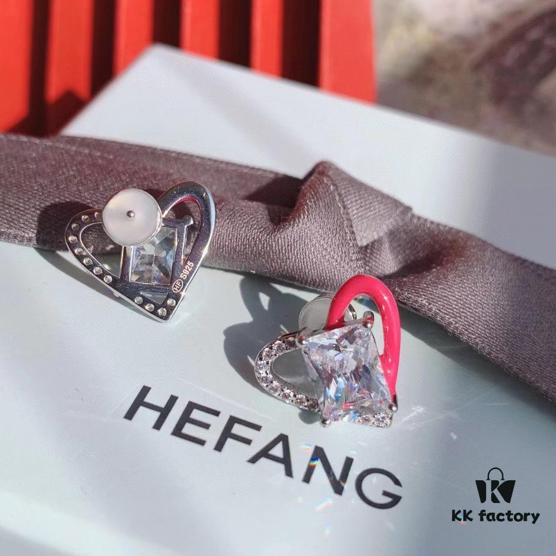 6930034a12f62673a6faad47 HeFang Bestseller Barbie 'Sweetheart' Stud Earrings, Cute Ice-Sugar Style Luxury Earrings