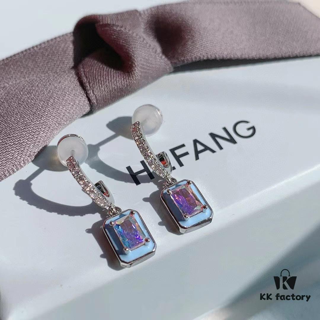 6930034c12f62673a6faad4a HeFang Jewelry Barbie X HeFang Aurora 'Little Ice Candy' Stud Earrings - 2022 New Luxury Minimalist Designer Collection