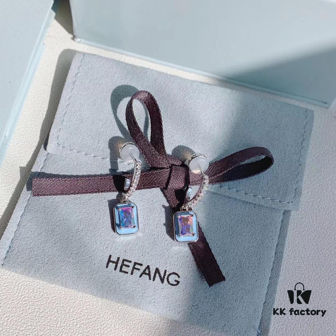 6930034d12f62673a6faad4b HeFang Jewelry Barbie X HeFang Aurora 'Little Ice Candy' Stud Earrings - 2022 New Luxury Minimalist Designer Collection