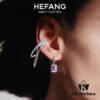 6930034d12f62673a6faad4d HeFang Jewelry Barbie X HeFang Aurora 'Little Ice Candy' Stud Earrings - 2022 New Luxury Minimalist Designer Collection