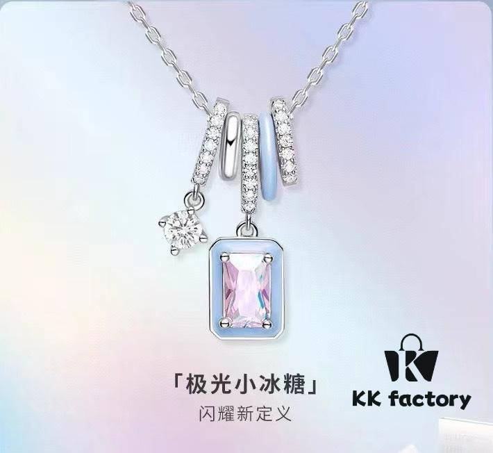 6930034d12f62673a6faad51 HeFang Jewelry Barbie Aurora 'Little Ice Sugar' Necklace - Exclusive Bestseller Design, 2022 New Luxury Minimalist Choker
