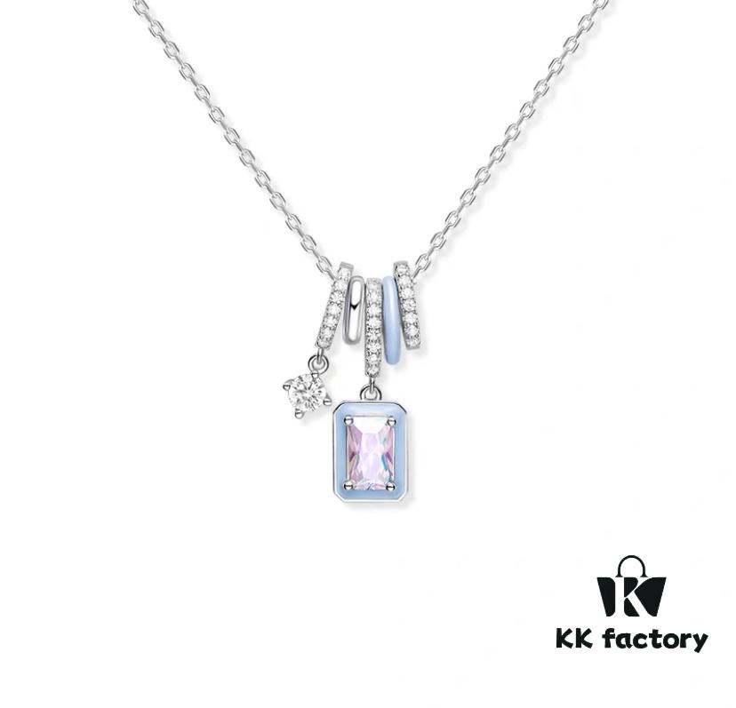 [Same as Luo Ying's Style] HEFANG Aurora Barbie Little Ice Candy Necklace, New Minimalist Choker Chain