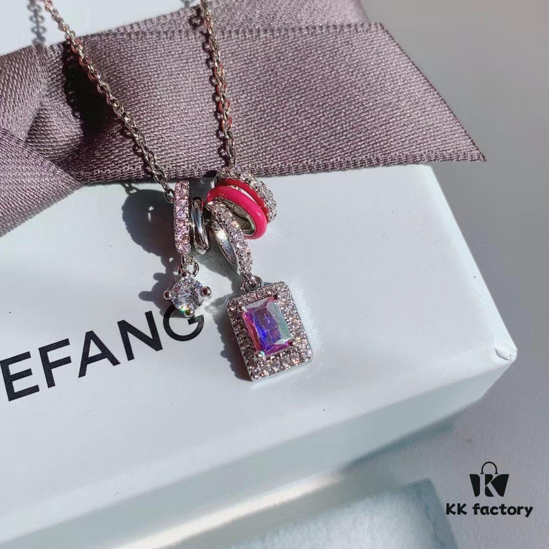 6930035512f62673a6faad5d HeFang Jewelry Barbie Aurora 'Little Ice Sugar' Necklace - Exclusive Bestseller Design, 2022 New Luxury Minimalist Choker