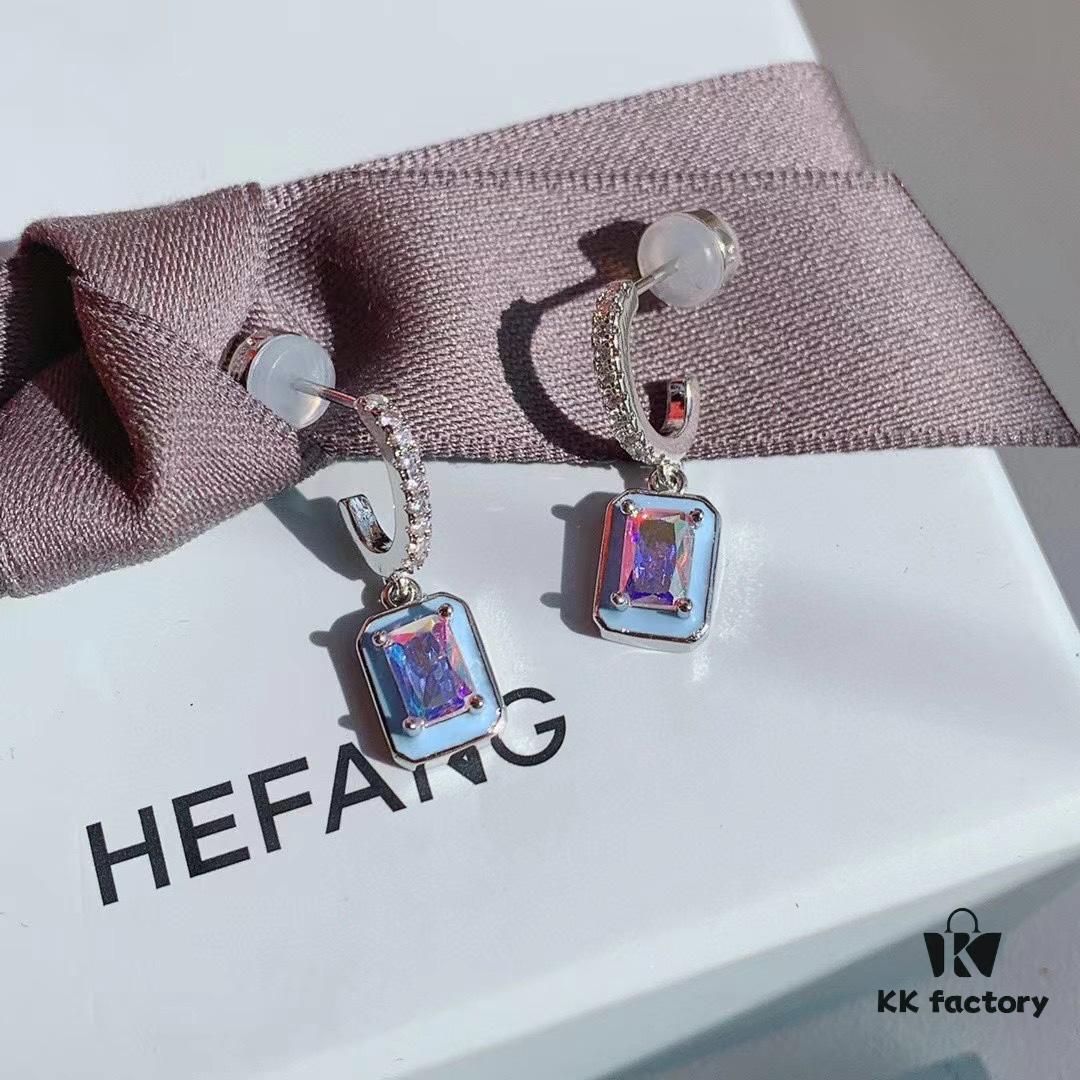 6930035c12f62673a6faad66 HeFang Jewelry Barbie X HeFang Aurora 'Little Ice Candy' Stud Earrings - 2022 New Luxury Minimalist Designer Collection