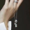HEFANG Jewelry Women's Celebrity Same Style [In Stock] Barbie Aurora Xiao Bintang Necklace