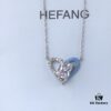 6930036312f62673a6faad76 HEFANG Barbie Ice Blue Sweetheart Collarbone Necklace