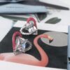 6930036612f62673a6faad7f HEFANG Barbie Sweetheart Earrings in Barbie Pink