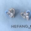 6930036a12f62673a6faad88 HEFANG Barbie Sweetheart Earrings in Blue