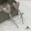6930036c12f62673a6faad8c Hexfang New Arrival Pink Heart Confession Balloon Stud Earrings