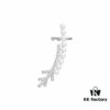 6930037312f62673a6faad9a HEFANG Jewelry New Arrival Pearl Snow Branch Stud Earrings for Women, Elegant Ear Accessories, Sold Individually