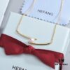 6930037812f62673a6faada7 He Fang Chopstick Collar Necklace, Lightweight Luxury Minimalist Design with Lustrous Freshwater Pearl, Chic and Versatile Accessory