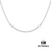 6930038412f62673a6faadb9 Hefang Jewelry Balance Series Pearl Smile Necklace, 925 Sterling Silver Ins-Style Elegant Smile Pendant Collar Chain
