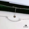 6930038412f62673a6faadbb Hefang Jewelry Balance Series Pearl Smile Necklace, 925 Sterling Silver Ins-Style Elegant Smile Pendant Collar Chain