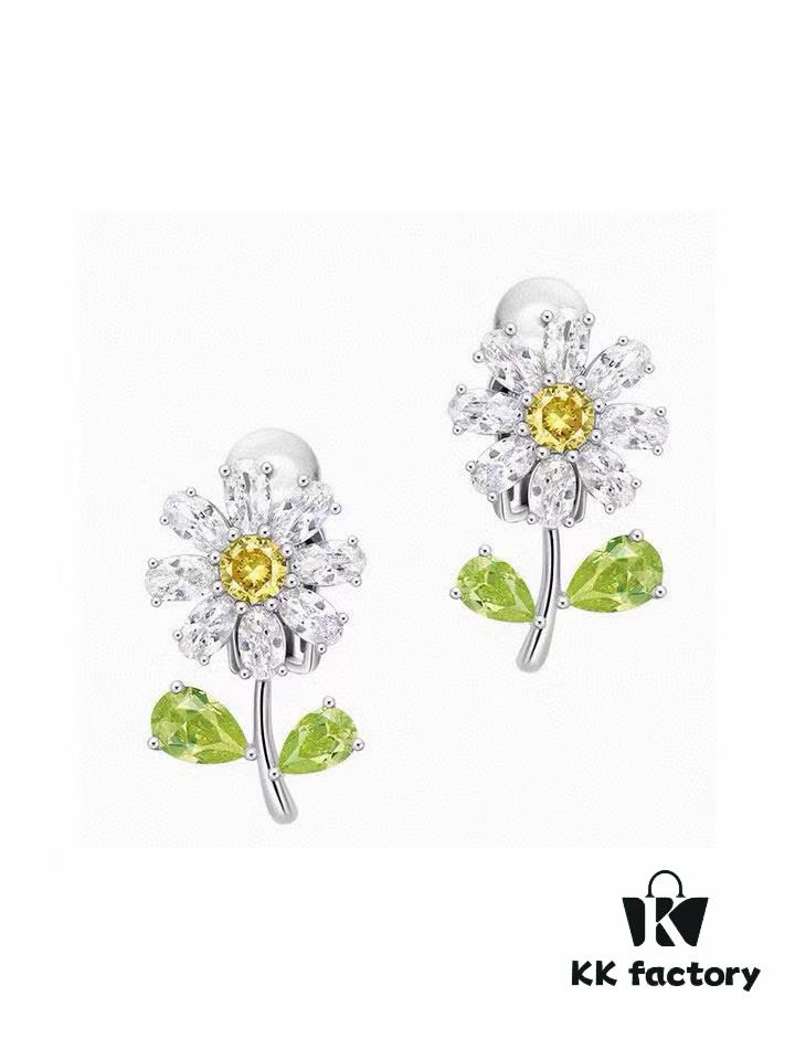 6930038612f62673a6faadbe HEFANG Most Popular Anti-Allergy Flower Stud Earrings