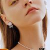 6930038712f62673a6faadbf HEFANG Most Popular Anti-Allergy Flower Stud Earrings