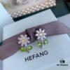 6930038812f62673a6faadc3 HEFANG Most Popular Anti-Allergy Flower Stud Earrings