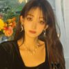 HEFANG Jewelry Ribbon Bow Earrings