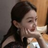 HEFANG Jewelry Ribbon Bow Earrings