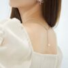 HEFANG Jewelry Bow Stud Earrings