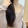 Must-have heart-shaped lock necklace for a fairy-like look! Exudes elegant and graceful charm!