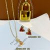 693003b312f62673a6faae02 Asymmetric Heart Oil Painting Stud Earrings and Peter Rabbit Pendant Necklace