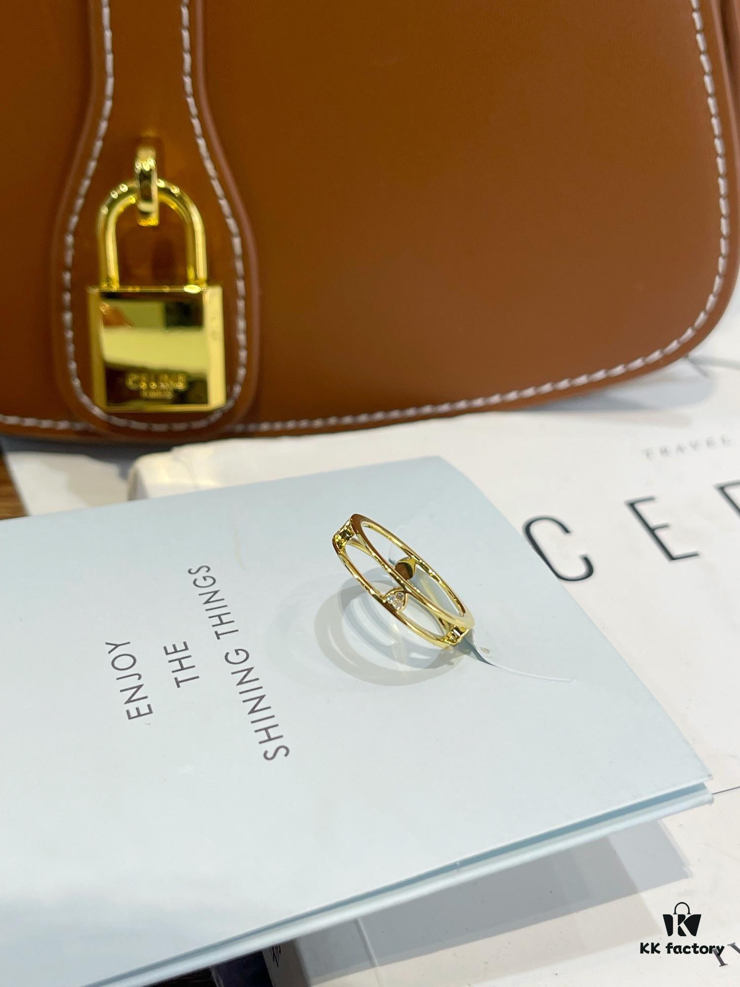 Double-layer Heart Ring