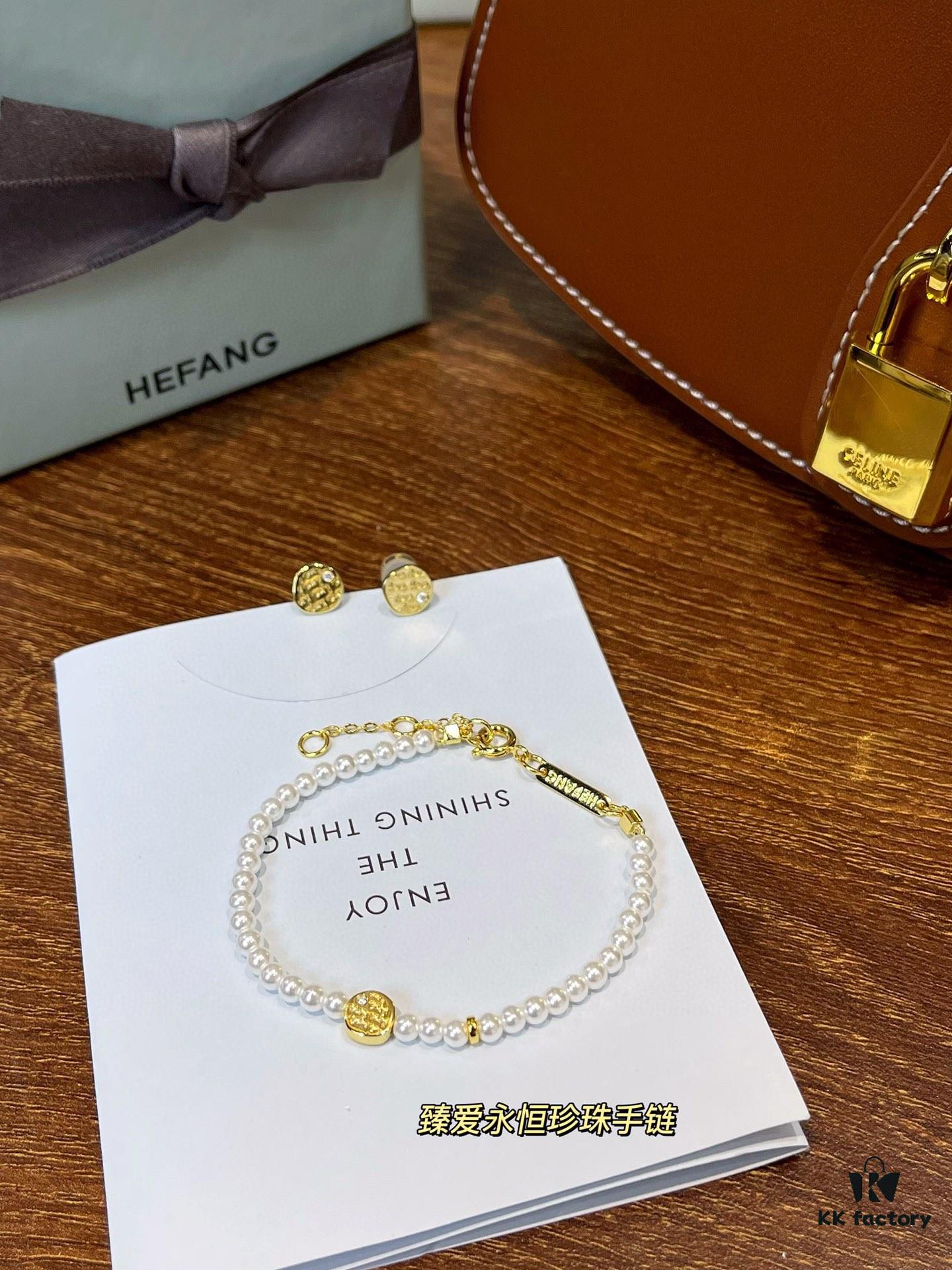 693003c312f62673a6faae19 H*EFANG HEFANG 2023 New Collection Peter Rabbit Series Rabbit Pearl Diamond-Set Necklace / Earrings / Bracelet / Ring 17 Styles Assorted