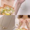 693003c612f62673a6faae1e He Fang Chopstick Collar Necklace, Lightweight Luxury Minimalist Design with Lustrous Freshwater Pearl, Chic and Versatile Accessory
