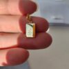 HEFANG Peter Rabbit Confession Square Pendant Necklace