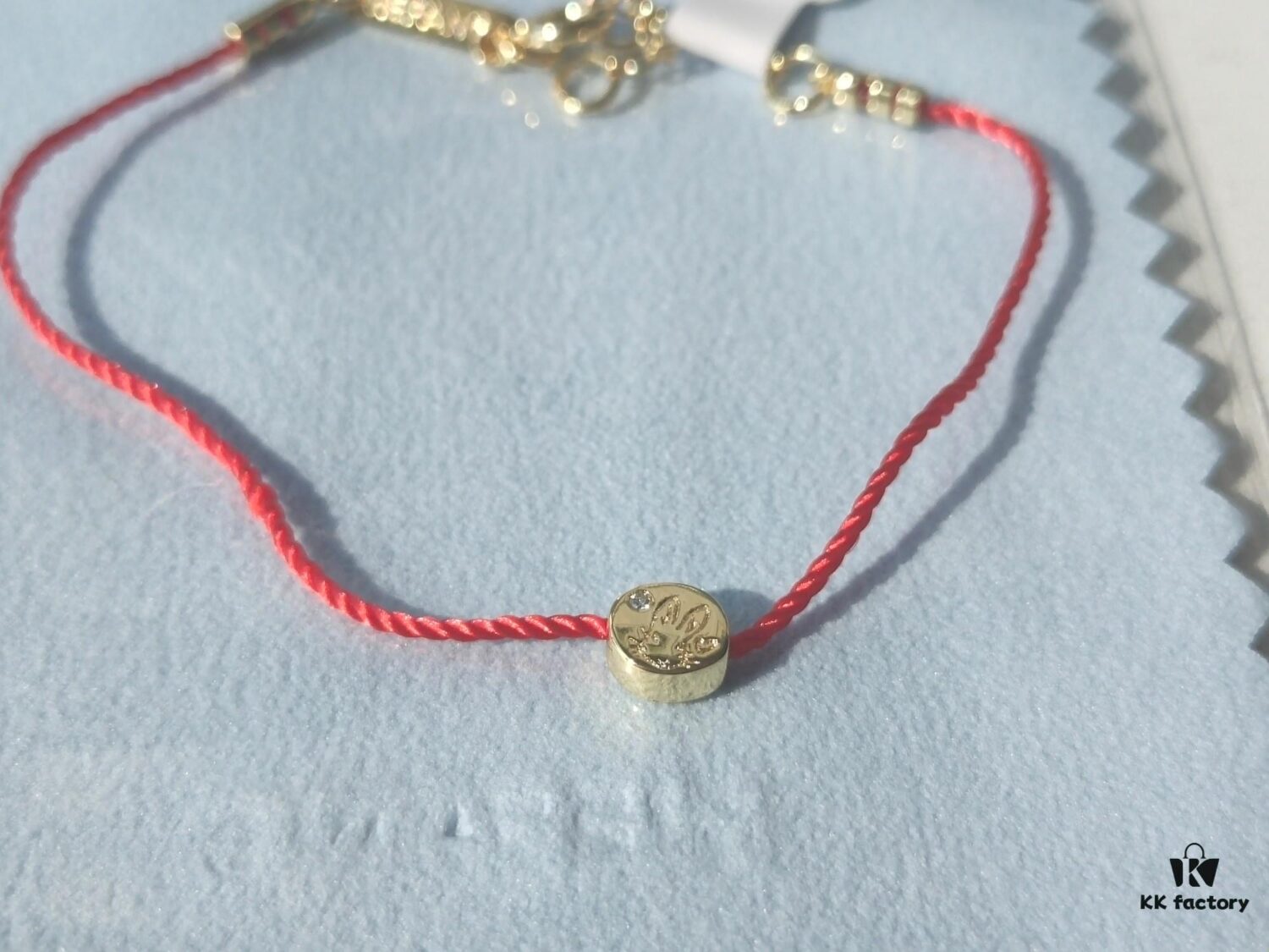 693003e012f62673a6faae4d HEFANG x Peter Rabbit 18K Gold-Plated Red String Bracelet, Birthday Year Gift, Year of the Rabbit Gift