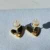 693003e212f62673a6faae4f HEFANG Artistic Rabbit Love Heart Enamel Stud Earrings