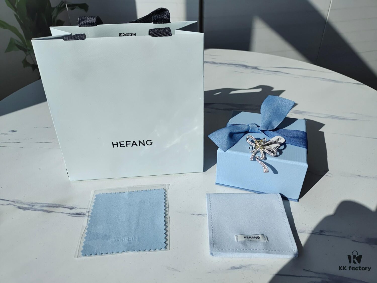 693003f012f62673a6faae65 HEFANG Jewelry Brilliant Ribbon Brooch - 10th Anniversary Limited Edition