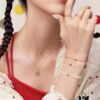 6930040112f62673a6faae88 Rabbit Year New Arrival Hefang Bi De Rabbit Confession Macaron Pearl Bracelet Minimalist Design 925 Sterling Silver Full-Silver Gift