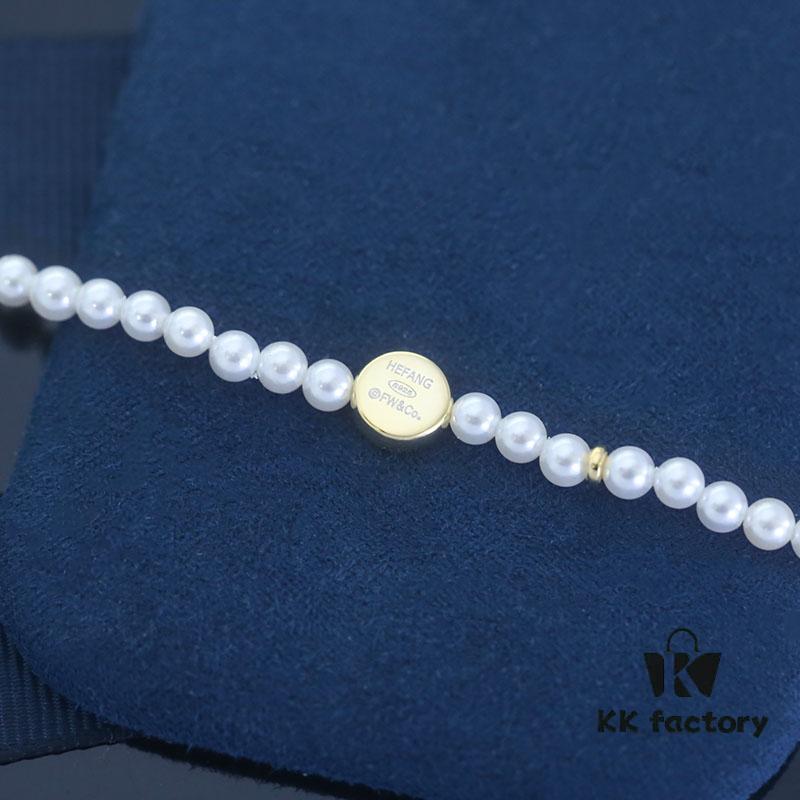6930040212f62673a6faae8d Rabbit Year New Arrival Hefang Bi De Rabbit Confession Macaron Pearl Bracelet Minimalist Design 925 Sterling Silver Full-Silver Gift