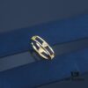 [Year of the Rabbit New Arrival] HEFANG Bi De Tu Double-Layer Heart Pure Silver Ring S925 Sterling Silver Band, Ideal Gift for Birth Year