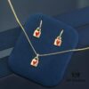 Rabbit Year New Arrival] HEFANG He Fang Bidet Rabbit Confession 925 Sterling Silver Small Square Lock Necklace, Sweater Chain