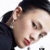 He Fang Bobo Hanging Hook Earrings, Women's Ins Minimalist Style Creative Collaborative Drop Earrings