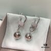 He Fang Bobo Hanging Hook Earrings, Women's Ins Minimalist Style Creative Collaborative Drop Earrings