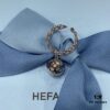 He Fang Bo Bo Chain Ring, Minimalist Style Open Ring