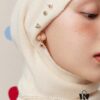 Rabbit Year New Arrival: He Fang Bide Tu Gao Bai Xiao Fang Lock Earrings