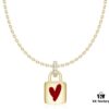 Year of the Rabbit New Arrival: He Fang Biede Tu's Confession Little Square Lock Necklace