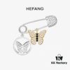 6930043312f62673a6faaef2 Butterfly Brooch Earrings by He Fang - Multi-Wear Design