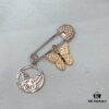 6930043812f62673a6faaefa Butterfly Brooch Earrings by He Fang - Multi-Wear Design