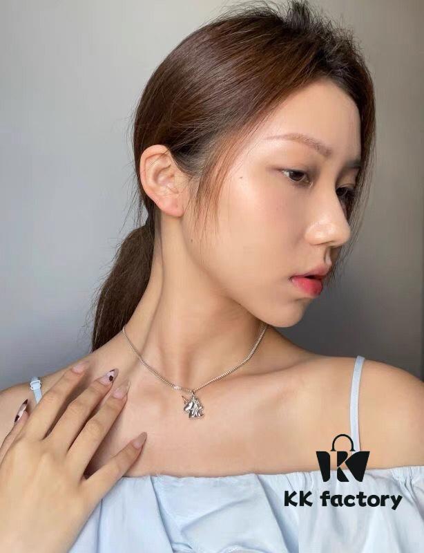 6930043e12f62673a6faaf09 HEFANG Jewelry Unicorn Pendant Necklace