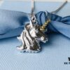 6930044012f62673a6faaf0d HEFANG Jewelry Unicorn Pendant Necklace
