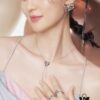 6930044312f62673a6faaf14 HEFANG Jewelry X Qiaoxin Collab Heart Tassel Pendant Necklace